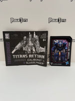 Hasbro Transformers Generations Titans Return Deluxe Class Decepticon Slugslinger & Caliburst