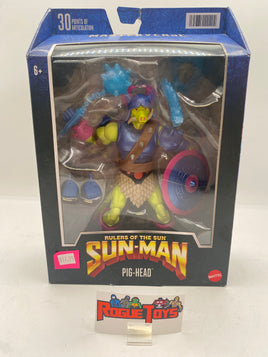 Mattel Masterverse Rulers of the Sun Sun-Man Pig-Head