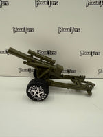 Buddy L Army Jeep w/ Cannon & Figure
