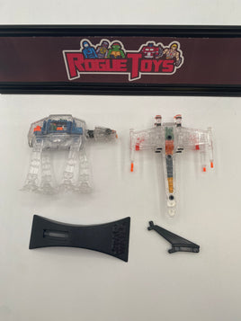 Galoob 1995 Micro Machines Star Wars X-Ray Fleet X-Wing & AT-AT