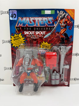 Mattel Masters of the Universe (MOTU) Origins 40th Anniversary Snout Spout Deluxe Figure Set