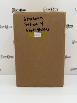 The Bradford Exchange Star Wars Trilogy Collection Edition Four Shot Glasses