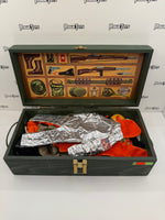 Hasbro Vintage G.I. Joe Footlocker Packed with Vintage 1960s/1970s Original G.I. Joe & G.I. Joe-Like Clothing & Accessories