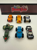 Hasbro Transformers G1 Micromasters Autobot Groundpounder / Autobot Crane / Decepticon Greasepit / Autobot Groundshaker / Autobot Hydraulic / Autobot Stakeout