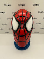 Ceramic Hand-Painted Marvel Spider-Man Head Bank (Blue Base)