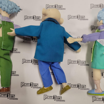 MATTEL (1997) Rugrats Grandparents Boxset (Grampa Lou, Boris, & Minka) - Rogue Toys