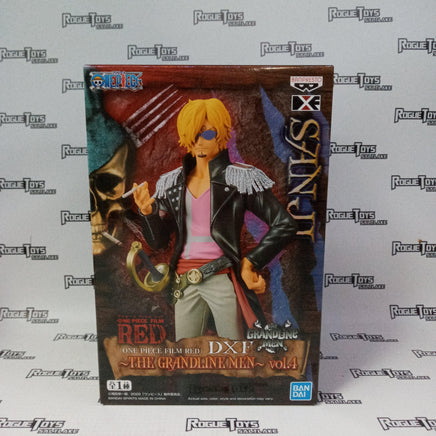 Bandai Banpresto One Piece Film Red The Grandline Men Vol. 4 Sanji - Rogue Toys