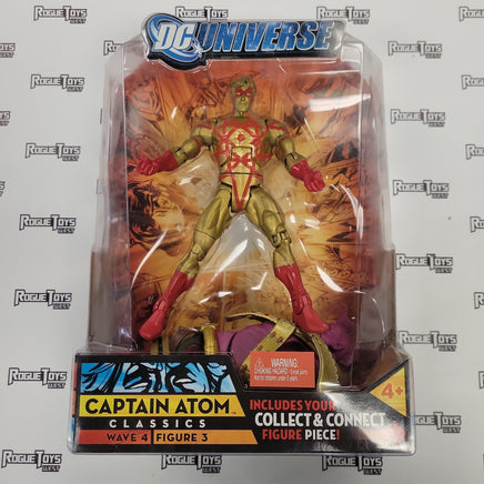 MATTEL DC Universe Classics (DCUC) Wave 4 (Despero Collect & Connect Series), Captain Atom (Gold Variant) - Rogue Toys