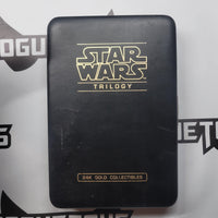 Star Wars trilogy 24K gold collectibles commemorative card Ben Kenobi and Darth Vader - Rogue Toys