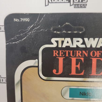 KENNER (1983) Star Wars: Return of the Jedi, Nikto (Unpunched) - Rogue Toys