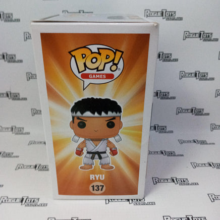 Funko Pop! Games Street Fighter Ryu #137 (GameStop Exclusive) - Rogue Toys