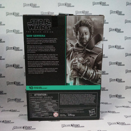 Hasbro Star Wars Black Series Rogue One Saw Gerrera - Rogue Toys