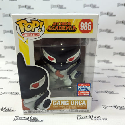 Funko POP! Animation My Hero Academia Gang Orca (2021 Funko Summer Virtual Funkon Limited Edition) 986 - Rogue Toys