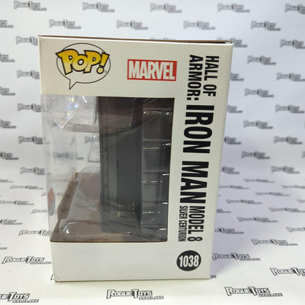 Funko POP! Marvel Hall of Armor: Iron Man Model 8 Silver Centurion (Previews Exclusive) 1038 - Rogue Toys