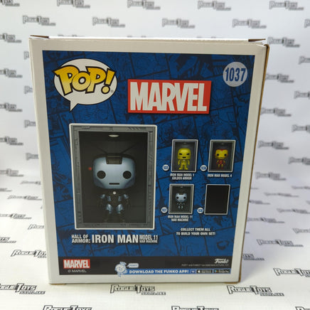 Funko POP! Marvel Hall of Armor: Iron Man Model 11 War Machine (Previews Exclusive) 1037 - Rogue Toys