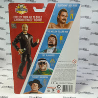 Mattel WWE Flashback Series The Million Dollar Man Build a Howard Finkel Figure - Rogue Toys