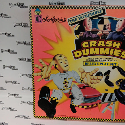 Tyco Colorforms The Incredible Crash Dummies Deluxe Play Set - Rogue Toys