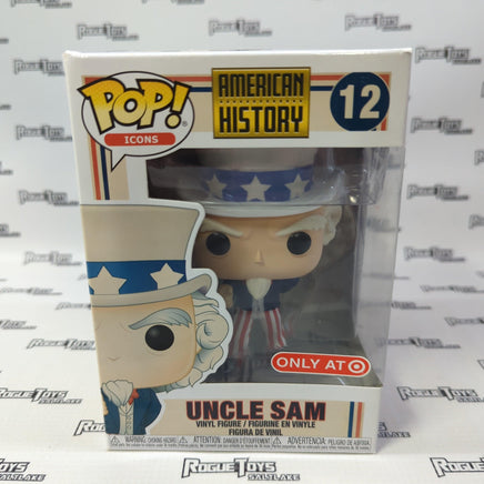 Funko POP! Icons American History Uncle Sam (Target Exclusive) 12 - Rogue Toys