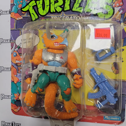 PLAYMATES Vintage TMNT, 1990, Triceraton - Rogue Toys