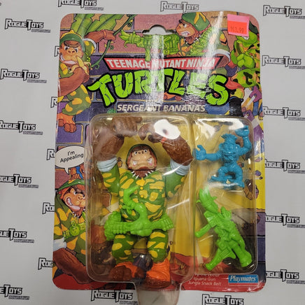 PLAYMATES Vintage TMNT, 1991, Sergeant Bananas - Rogue Toys