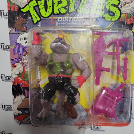 PLAYMATES Vintage TMNT, 1991, Dirtbag - Rogue Toys