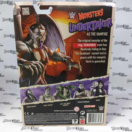 Mattel WWE Monsters The Undertaker as The Vampire - Rogue Toys