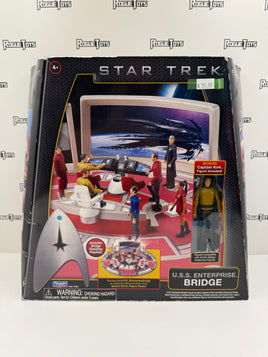 Playmates Star Trek U.S.S. Enterprise Bridge w/ Bonus Captain Kirk Figure