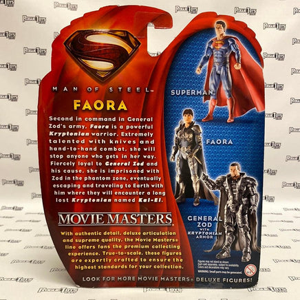 Mattel DC Comics Movie Masters Man of Steel Faora - Rogue Toys