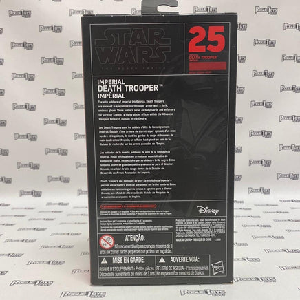 Hasbro Star Wars The Black Series Imperial Death Trooper - Rogue Toys