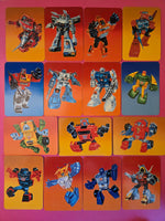 Milton Bradley Transformers action cards