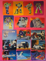 Milton Bradley Transformers action cards