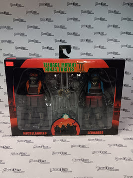 Neca Teenage Mutant Ninja Turtles 3 Leonardo & Michelangelo 2 Pack