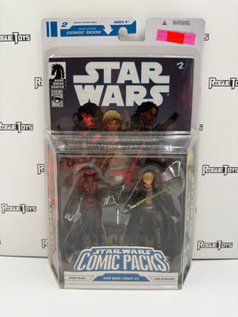 Hasbro Star Wars Comic Packs Star Wars: Legacy #2 Darth Talon & Cade Skywalker