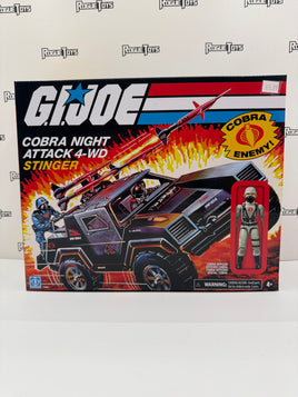 Hasbro G.I. Joe Cobra Night Attack 4-WD Stinger w/ Cobra Officer