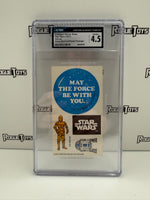 Kenner Star Wars 4 Subject Sticker Sheet (VG/EX+ 4.5)