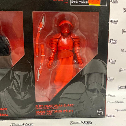 Hasbro Star Wars The Black Series 4-Pack / Senate Guard / Imperial Royal Guard / (Legends) Emperor’s Shadow Guard / Elite Praetorian Guard (with Double Blade) - Rogue Toys