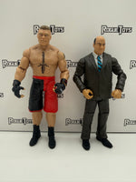 Mattel WWE Basic Battle Packs Series 25 Brock Lesnar & Paul Heyman