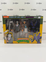 NECA Reel Toys Nickelodeon Teenage Mutant Ninja Turtles Business Suit Casey Jones and Foot Soldier (Split)