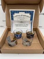The Bradford Exchange Star Wars Trilogy Collection Edition Two Shot Glasses