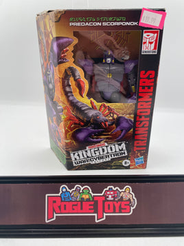 Hasbro Transformers Kingdom: War for Cybertron Trilogy Predacon Scorponok