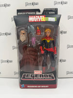 Hasbro Marvel Legends Infinite Series The Allfather BAF Series Maidens of Might Captain Marvel