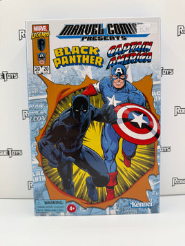 Hasbro Pulse Marvel Legends Marvel Comics Presents Black Panther & Captain America 2-Pack