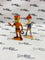 Vintage LJN Thundercats Wilykit & Wilykat