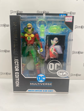 McFarlane Toys Collector Edition DC Multiverse Day of Vengeance Green Lantern Alan Scott (Platinum Edition)