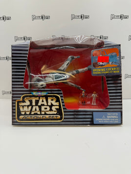 Galoob Micro Machines Star Wars Action Fleet B-Wing Starfighter Featuring Rebel Pilot & Admiral Ackbar