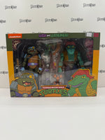 NECA Reel Toys Nickelodeon Teenage Mutant Ninja Turtles Slash and Leatherhead