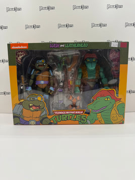 NECA Reel Toys Nickelodeon Teenage Mutant Ninja Turtles Slash and Leatherhead