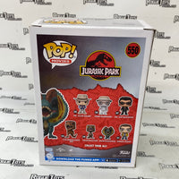 Funko POP! Movies Jurassic Park Dilophosaurus #550 Jurassic World Rhe Exhibition Exclusive