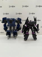 Takara Transformers Prime Deluxe Class Arms Micron Decepticon War Breakdown & Decepticon Jet Vehicon