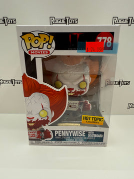 Funko POP! Movies It Chapter Two Pennywise with Skateboard (Hot Topic Exclusive)